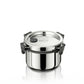 PddFalcon Stainless Steel double wall tuff, hot and cold container, Grey 350ml
