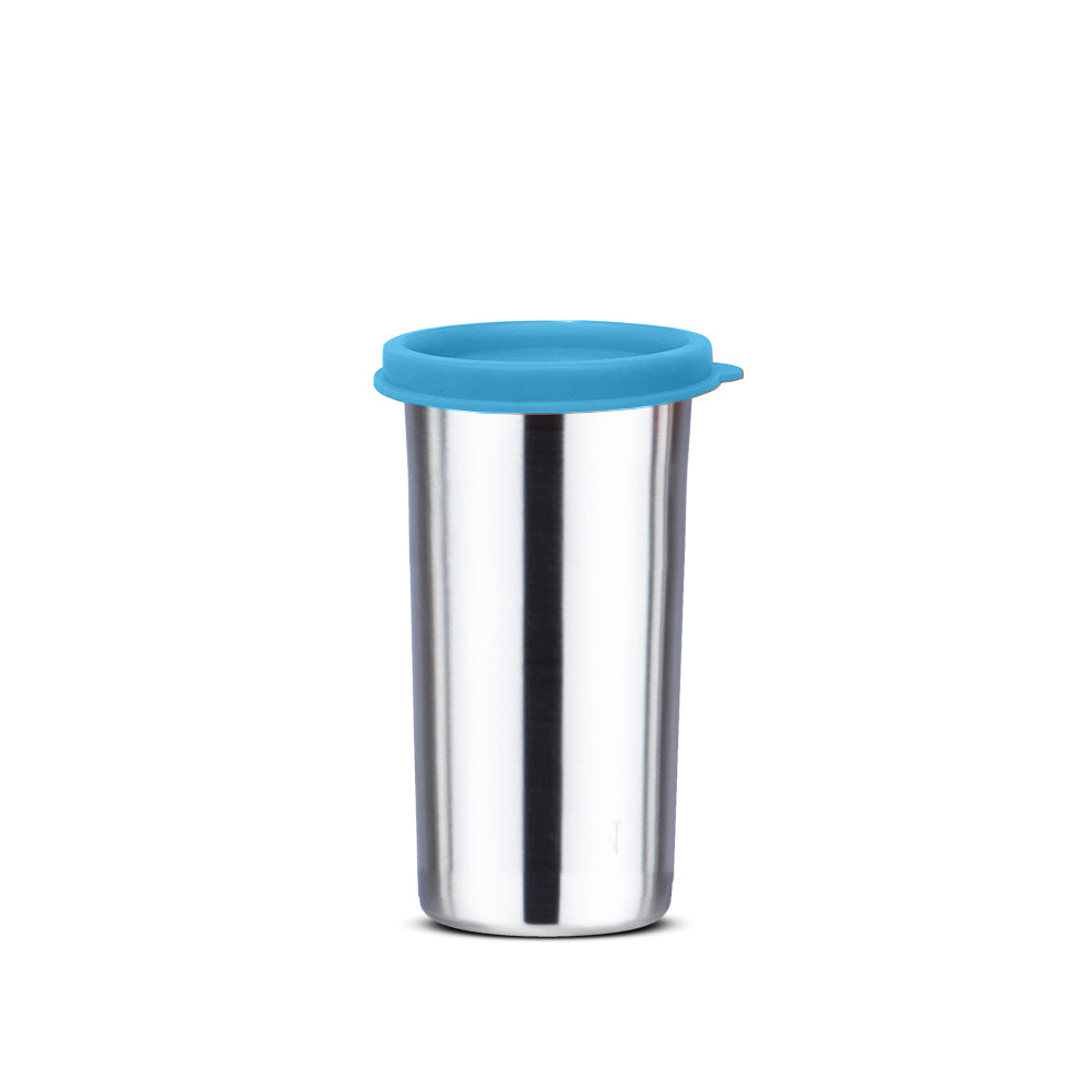 PddFalcon Steel Classic Tumbler / Glass 100% leakproof 1pcs Turkish Blue FP04043 - 450ml