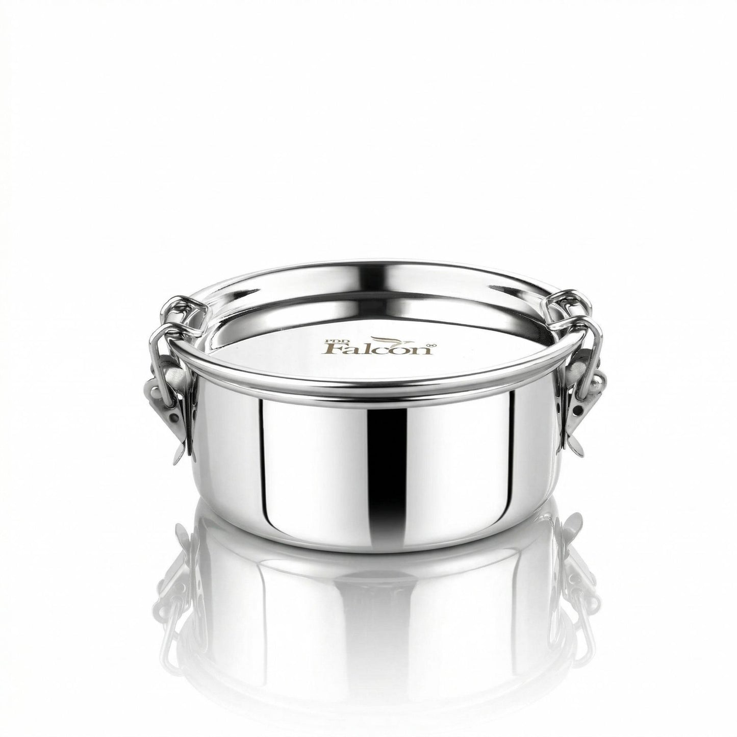 PDDFALCON Stainless Steel Uniclip Container ,100%Leakproof 400ml