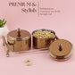 Dry Fruit Airtight Container 350ml- 2p With Acrylic Tray