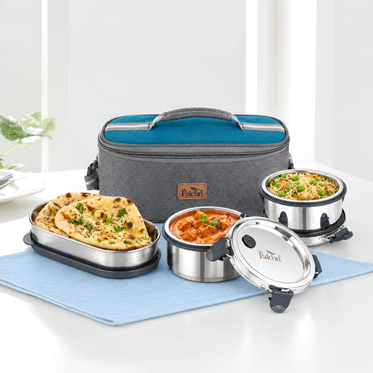 FP 01004 - EcoNxt Double Wall Lunch box Triplex 1150ml