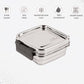 PDDFALCON Stainless Steel Cube Container ,100%Leakproof Container 400ml
