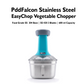 PddFALCON Stainless steel Vegetable Easy Chopper Small