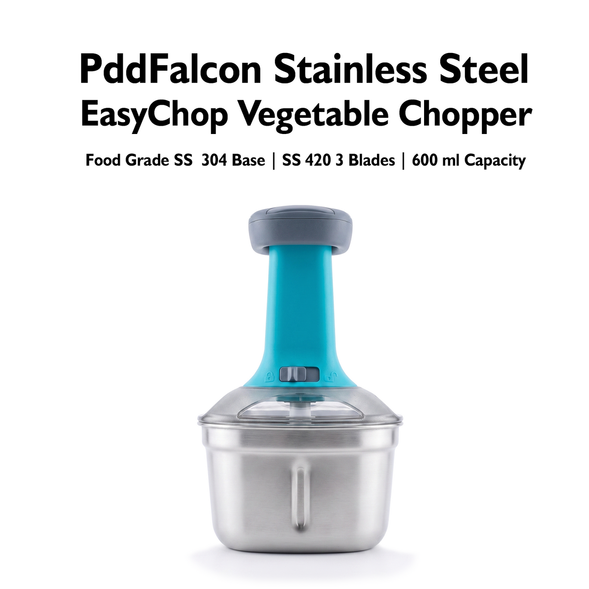 PddFALCON Stainless steel Vegetable Easy Chopper Small