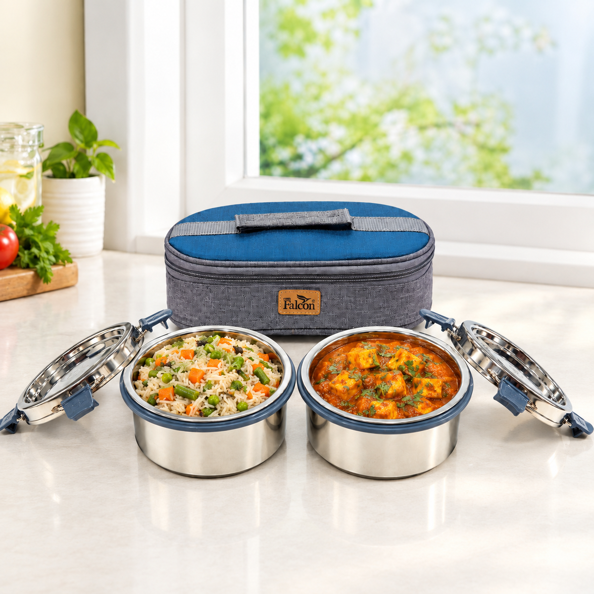 FP 01003 - EcoNxt Double Wall Lunch box Duplex 700ml