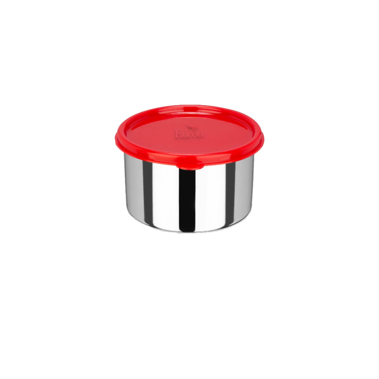 Pdd Falcon Steel Dura Airtight Container Red,1pc, - 800ml