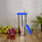 Pdd Falcon Steel Straw Glass 1pcs White FP04028 - 520ml