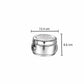 Pdd Falcon Steel Container 1pcs Silver FP10026 - 800ml