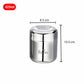 Pdd Falcon Steel Storage canister 1pcs Silver FP10015 - 425ml