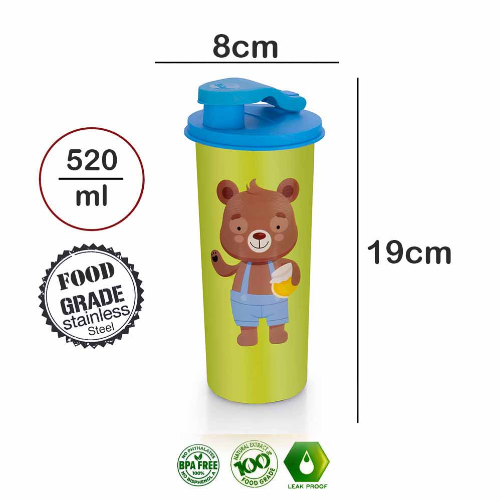 Pdd Falcon Steel Flip Flop Cartoon Tumbler CN1 520ml