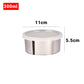 Pdd Falcon Double Wall Airtight Container, Silver, 300ml