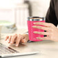 Pdd Falcon Food Grade Stainless Steel Poppy Cup 300ml Pink