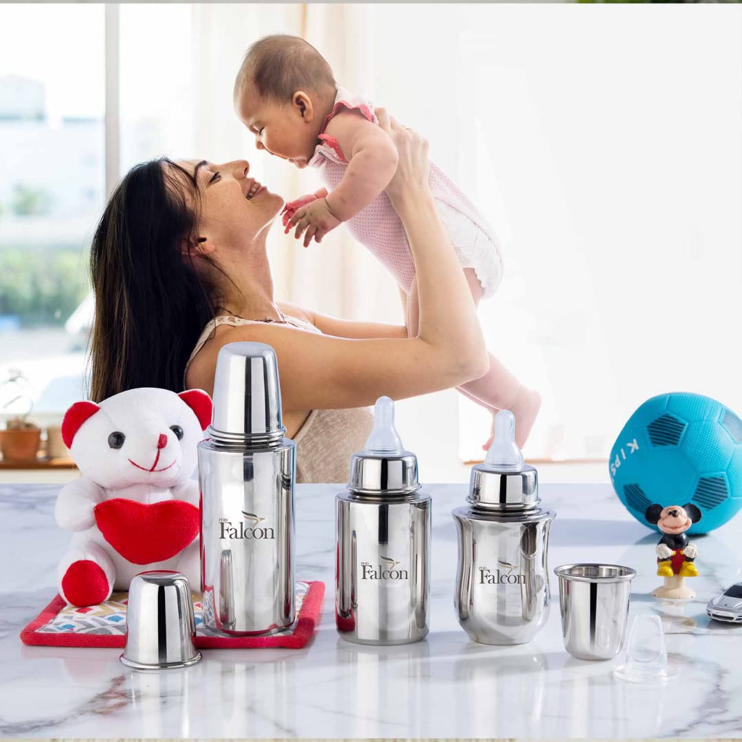 Baby feeding hot sale bottle steel