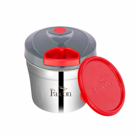 PddFalcon Stainless Steel Chopper 900ml Red