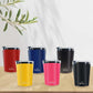 PddFalcon Stainless Steel Drinkware Poppy Cup 300ml Blue, yellow, red, pink, black
