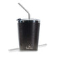 PddFalcon Stainless Steel Drinkwar Poppy Cup With Accessoies 300ml Copper