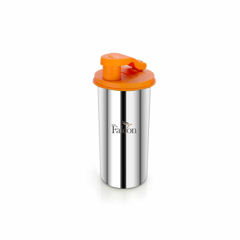 PddFalcon Stainless Steel Drinkwear Classic Filp Flop Orange 400ml