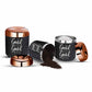 PddFalcon Stainless Steel Kitchen Storage Apple Canister Set Of 3 Black