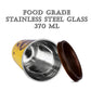 Pdd Falcon Steel Straw Glass 1pcs Lion Yellow FP24009_CN2 - 450ml