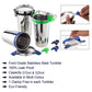Pdd Falcon Steel Tumbler 1pcs Green FP20011 - 520ml