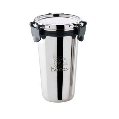 Pdd Falcon Steel Tumbler 1pcs Black FP20003 - 370ml