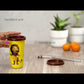 Pdd Falcon Steel Straw Glass 1pcs Lion Yellow FP24009_CN2 - 450ml